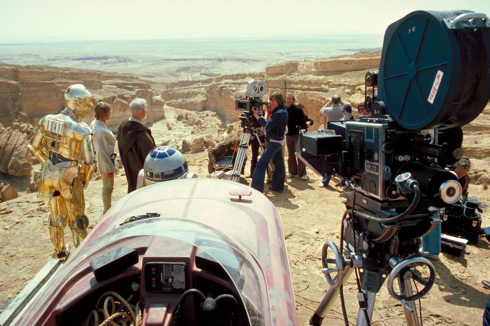 Behind the scenes